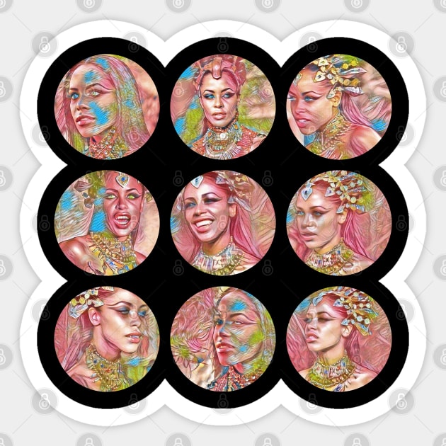 Queen Emotions Sticker by Blu Ocean Vibes